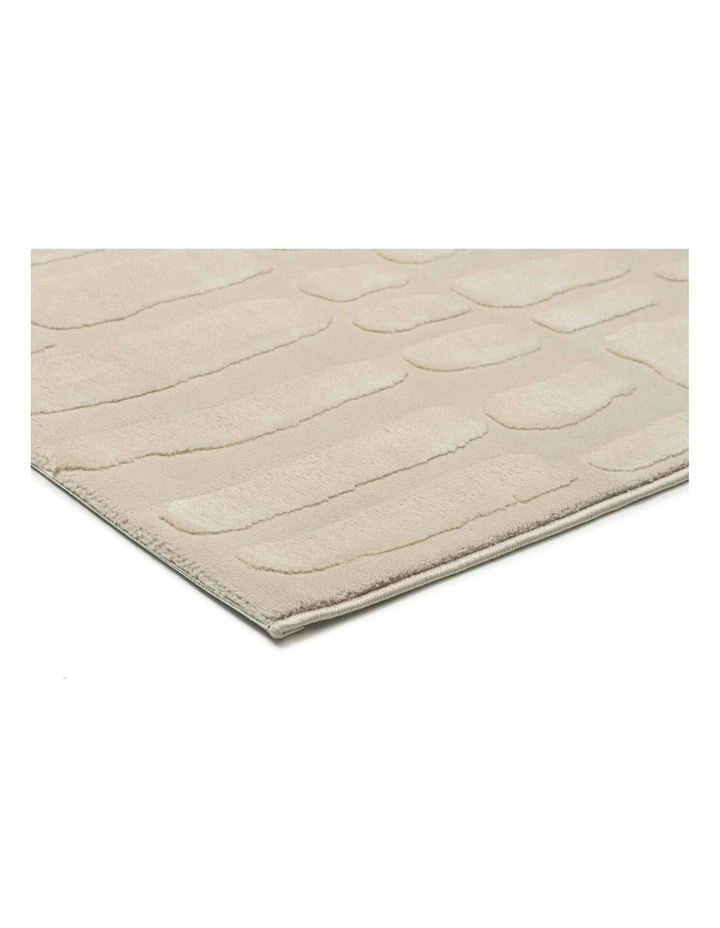 Agadir Textured Rug in Cream image 2