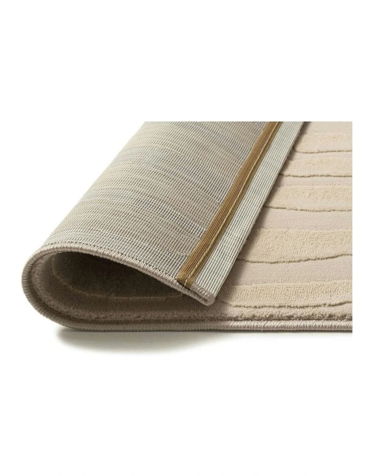 Agadir Textured Rug in Cream image 5