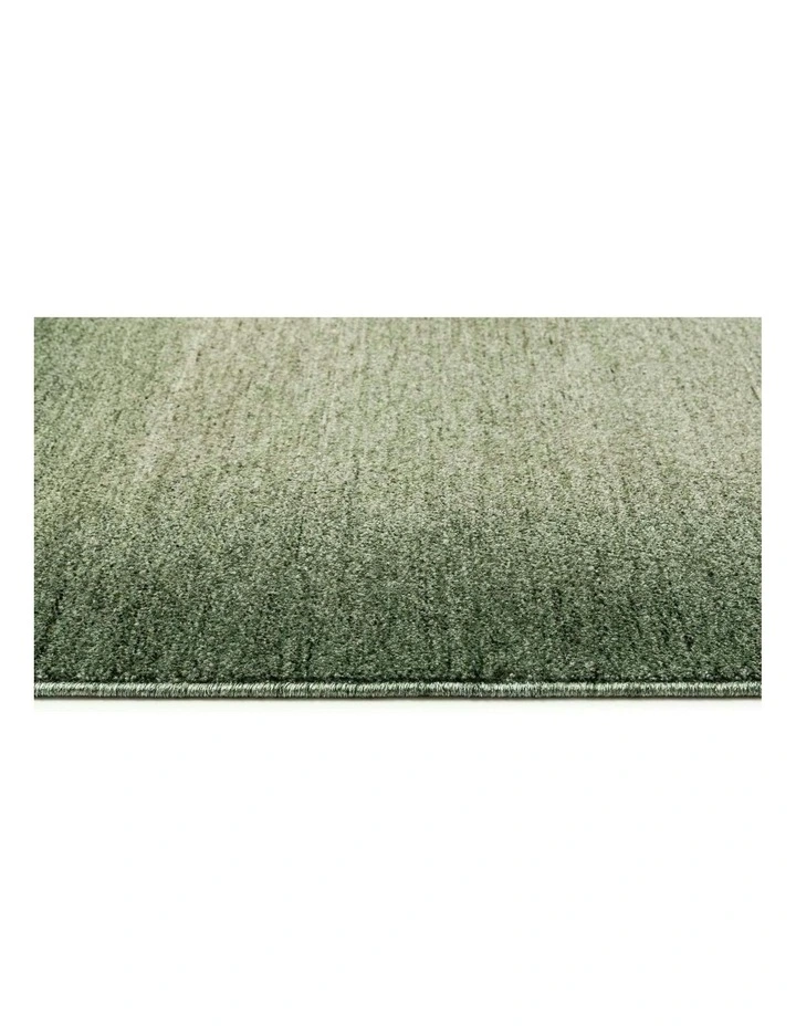 Vergi Tonal Gradient Rug in Green image 3