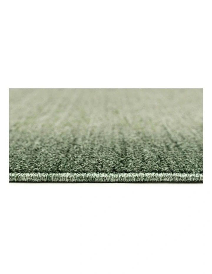 Vergi Tonal Gradient Rug in Green image 5