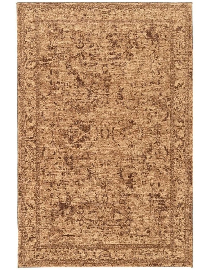 Serron Tonal Traditional Rug in Brown image 1