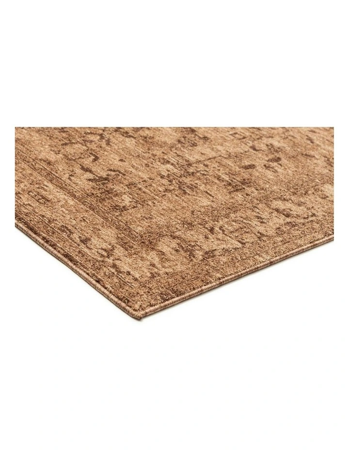 Serron Tonal Traditional Rug in Brown image 2
