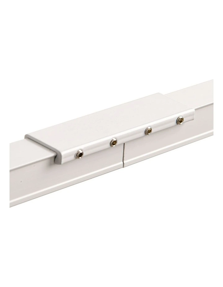 S-Fold Curtain Track Bundle in White image 5