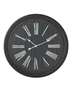 'All in Good Time' Clock 70*4*70cm in Grey