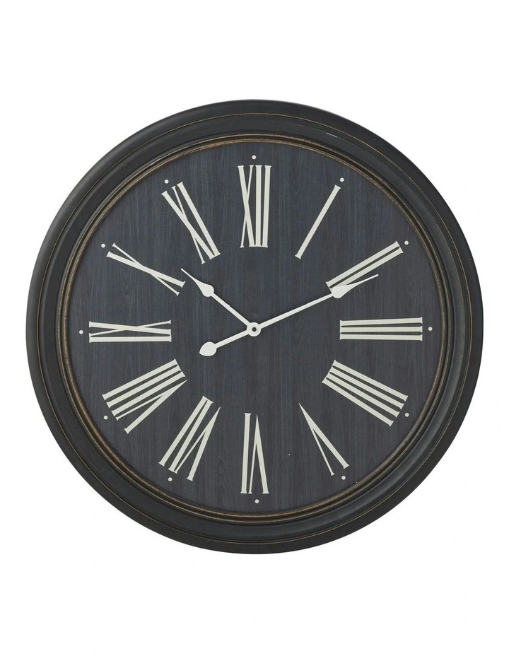 'All in Good Time' Clock 70*4*70cm in Grey image 1