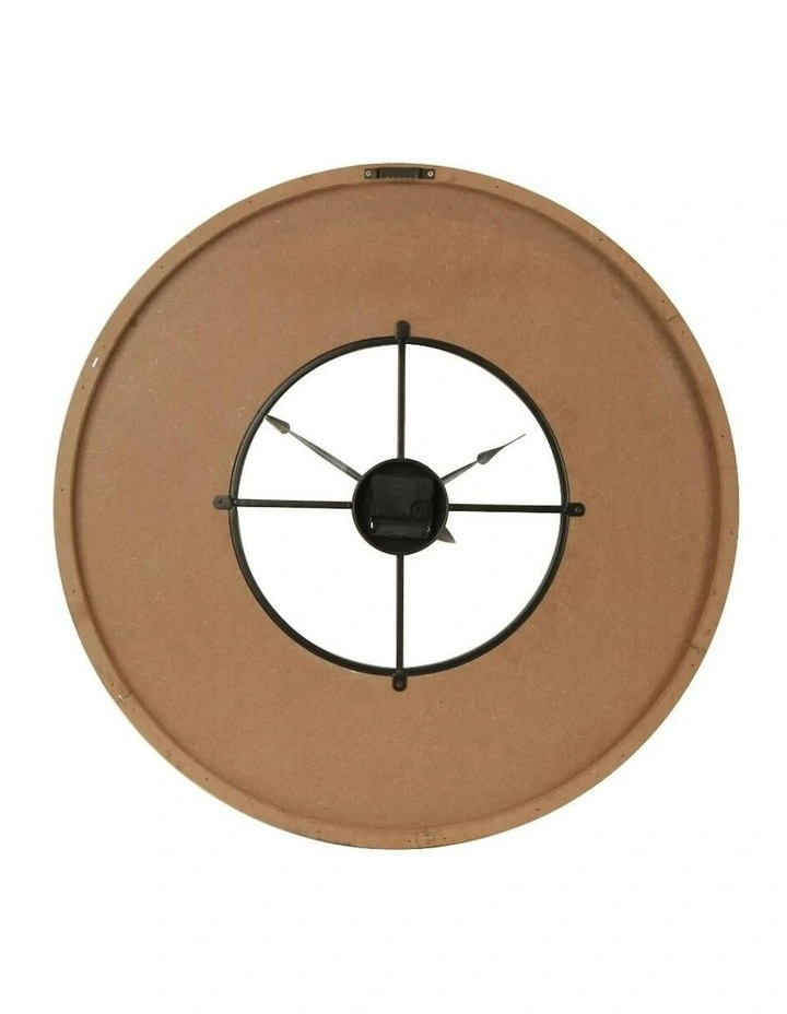 Hampton Style Clock With Numbers 60x3cm in White image 3