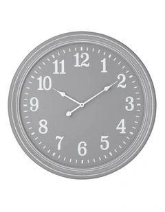 Never Too Late Clock 80*5*80cm in Grey