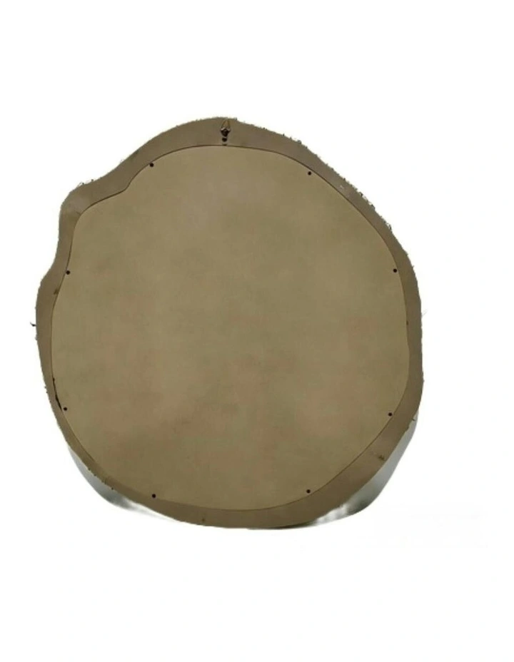 Abstract Woven Mirror 70*3.5*70cm in Beige image 7