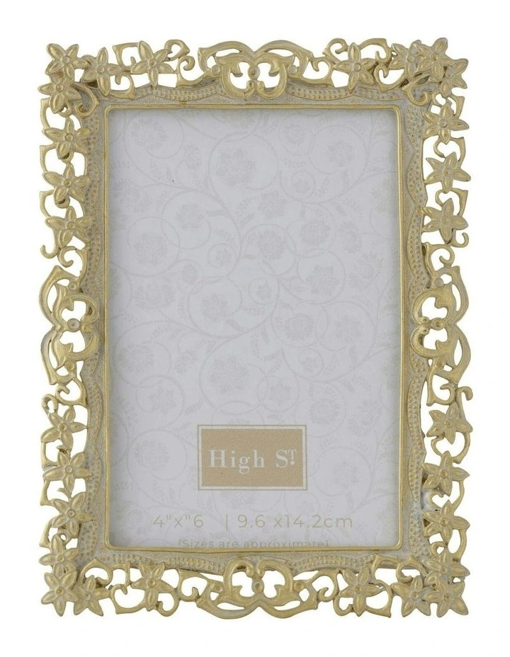 Royal Frame 4x6/13*1.5*18 in Brushed Gold image 1