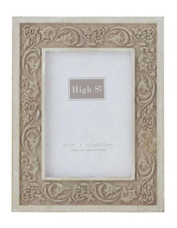 Lune Photo Frame 5x7 in Beige image 1