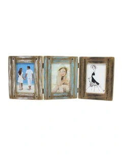 Willow & Silk LILY 3 PHOTO FRAME - 4X6