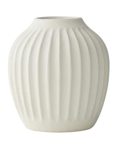 Camille Vase Small 20x20x22cm in White