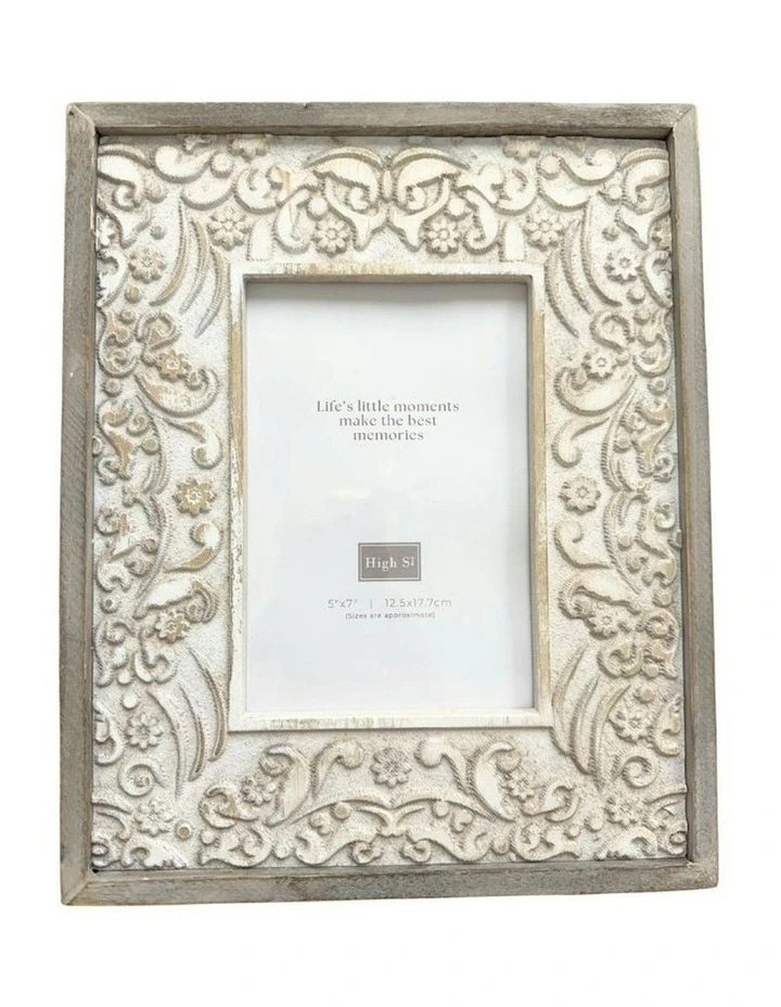 Eloise Photo Frame 5x7 in Beige image 2