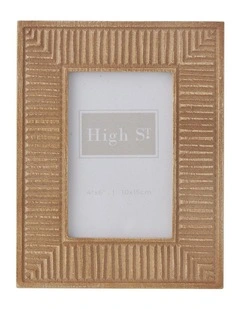 Willow & Silk Linear 4x6 Photoframe 17*1.5*22cm