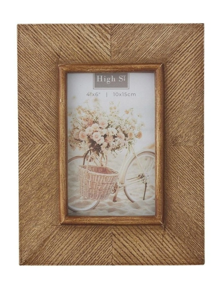 Willow & Silk Georgia 4x6 Wooden Photoframe 16.5x1.5x2 image 1