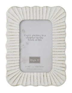 Willow & Silk Sophia Photoframe 4x6 15.5x1.5x20.5cm