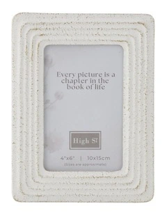 Willow & Silk Willow Distressed 4x6 Photoframe 15.5x1.5x20.5cm