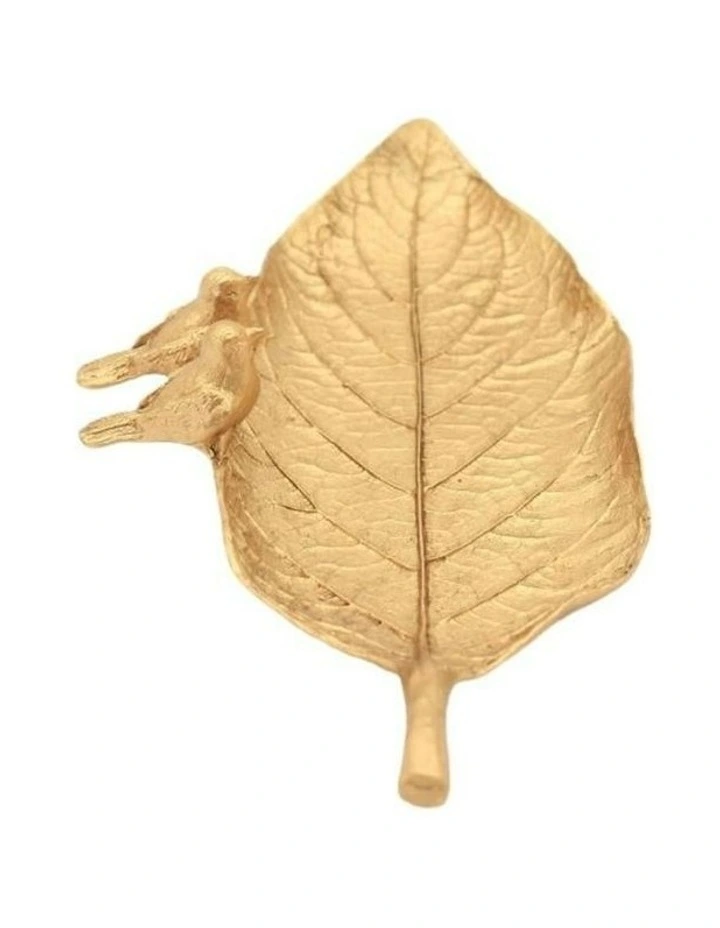 Leaf Tray 19*10*3.5 in Gold image 6