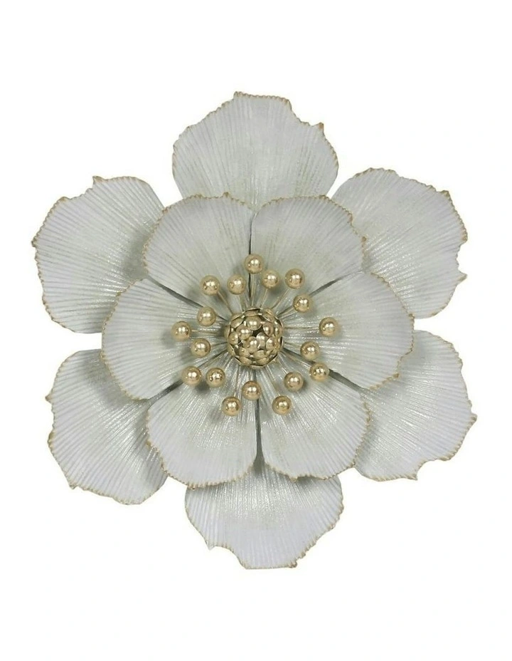 Classic Flower Large Wall Art 47.5cm in Green image 2