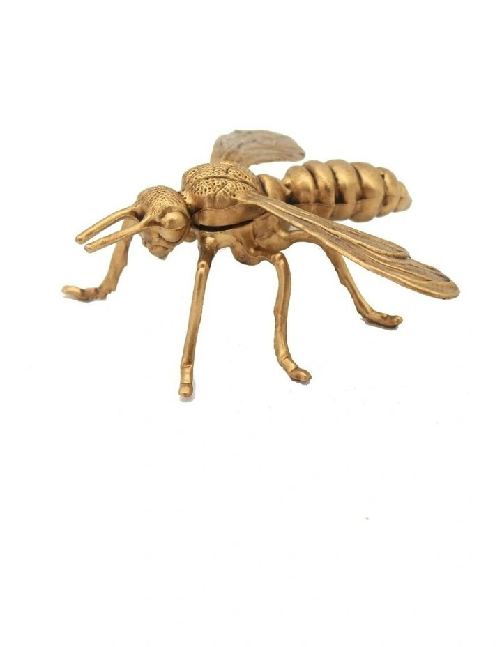 Bug Sculpture 11.5x9.5x4cm in Gold image 2