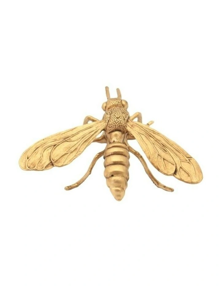 Bug Sculpture 11.5x9.5x4cm in Gold image 3