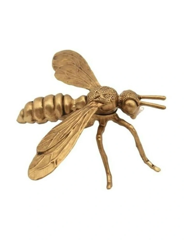 Bug Sculpture 11.5x9.5x4cm in Gold image 4