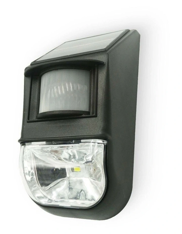 Detects Rechargeable Solar-Powered Motion Sensor Light image 1