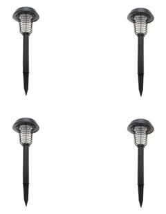Wireless Solar-Powered Mosquito Killer Lamp Set of 4