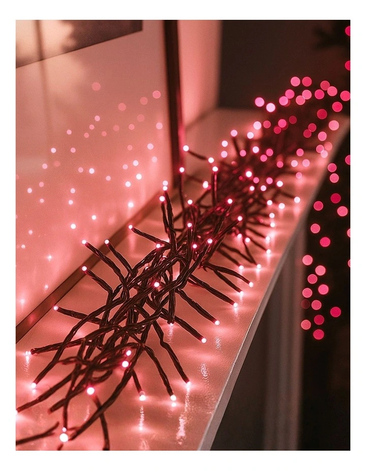 10 Colour Options 500 LED Connectable Cluster Light image 3