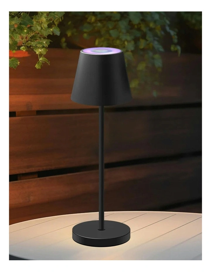 Enoki Portable RGB Table Lamp in Black image 5