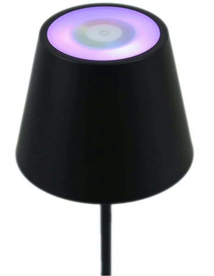 Enoki Portable RGB Table Lamp in Black image 6