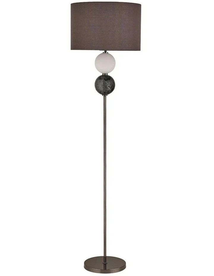 Murano Floor Lamp in Pewter image 1