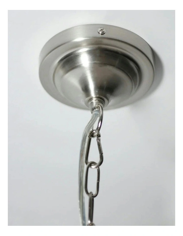 Corrine 5 Light Chandelier Light in Silver image 5