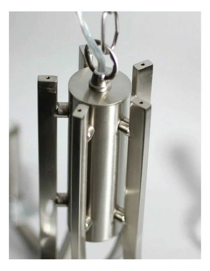 Corrine 5 Light Chandelier Light in Silver image 7