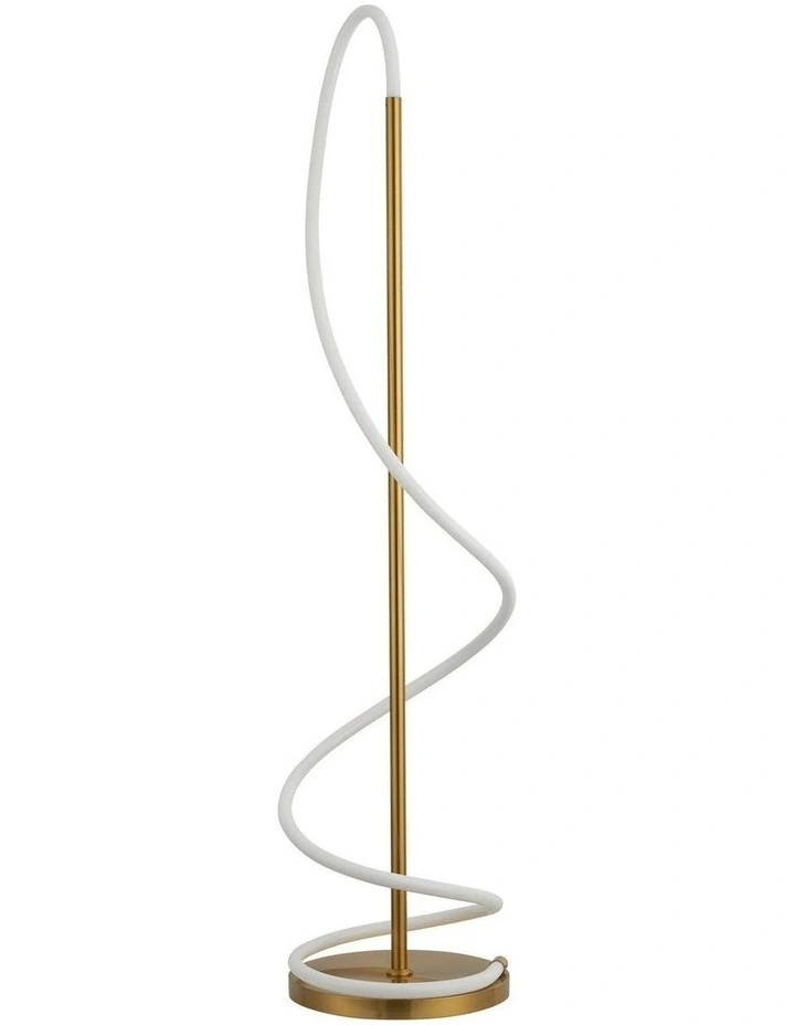 Lyona LED Floor Lamp in Gold image 1