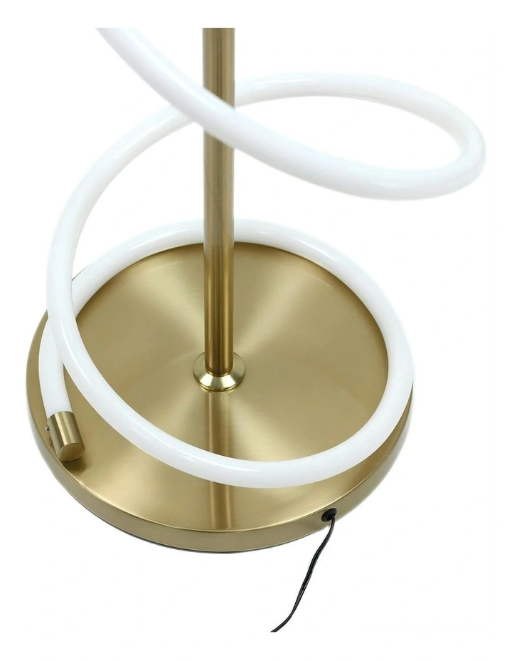 Lyona LED Floor Lamp in Gold image 3