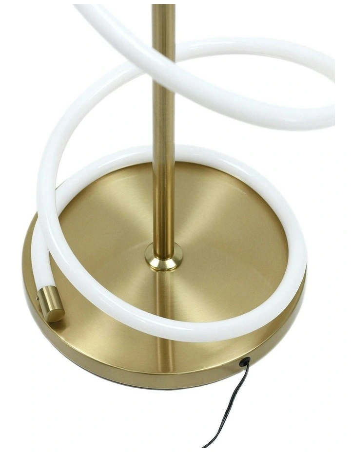 Lyona LED Floor Lamp in Gold image 5