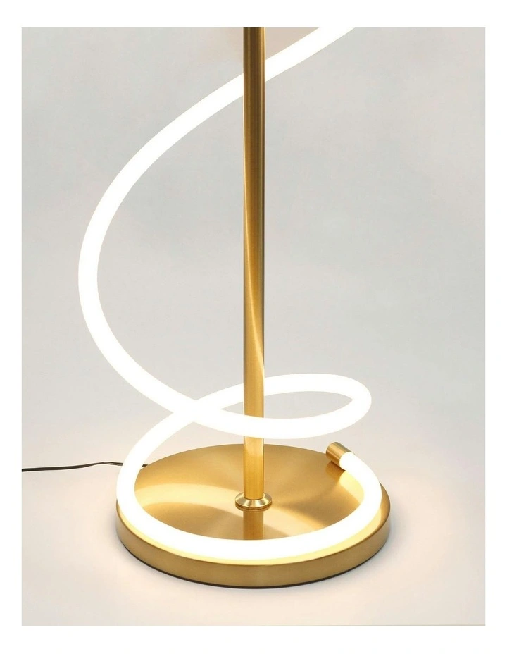 Lyona LED Floor Lamp in Gold image 6