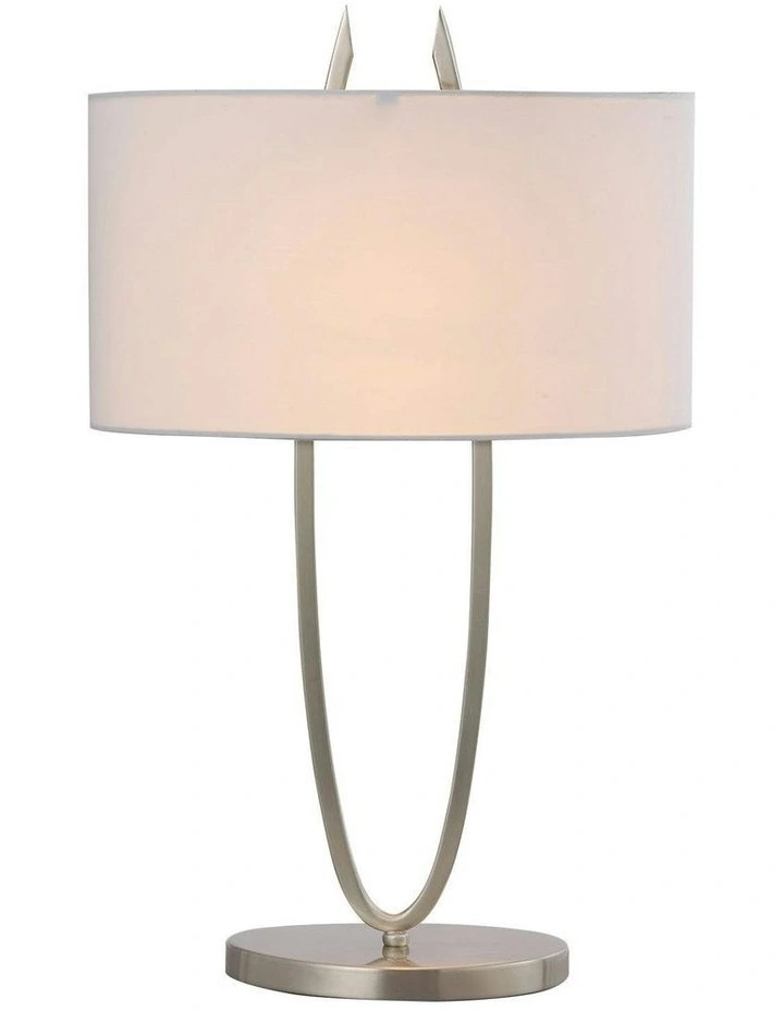 Denise Table Lamp in Silver image 1