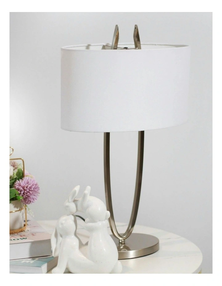 Denise Table Lamp in Silver image 6