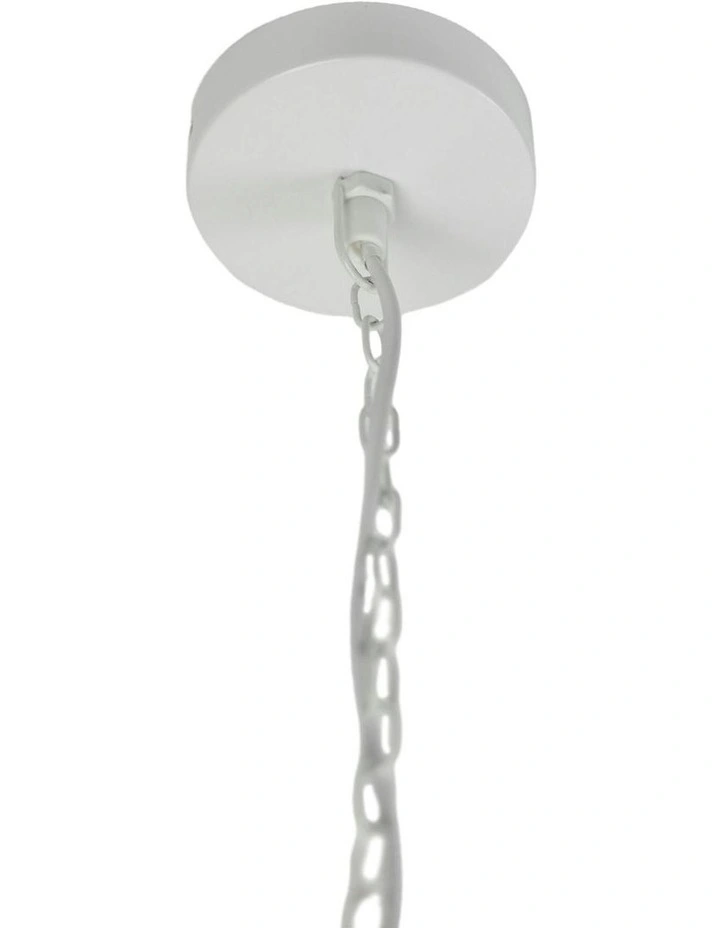 Harley Rattan Pendant Light in Beige image 3