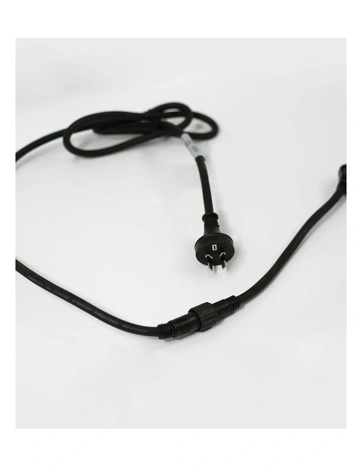 Outdoor Hanging Festoon Belt String Light in Black image 6