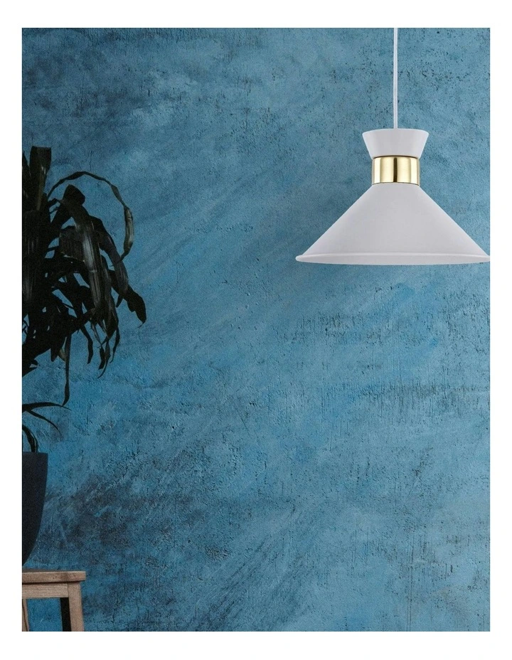 Baina Pendant Light in White image 3