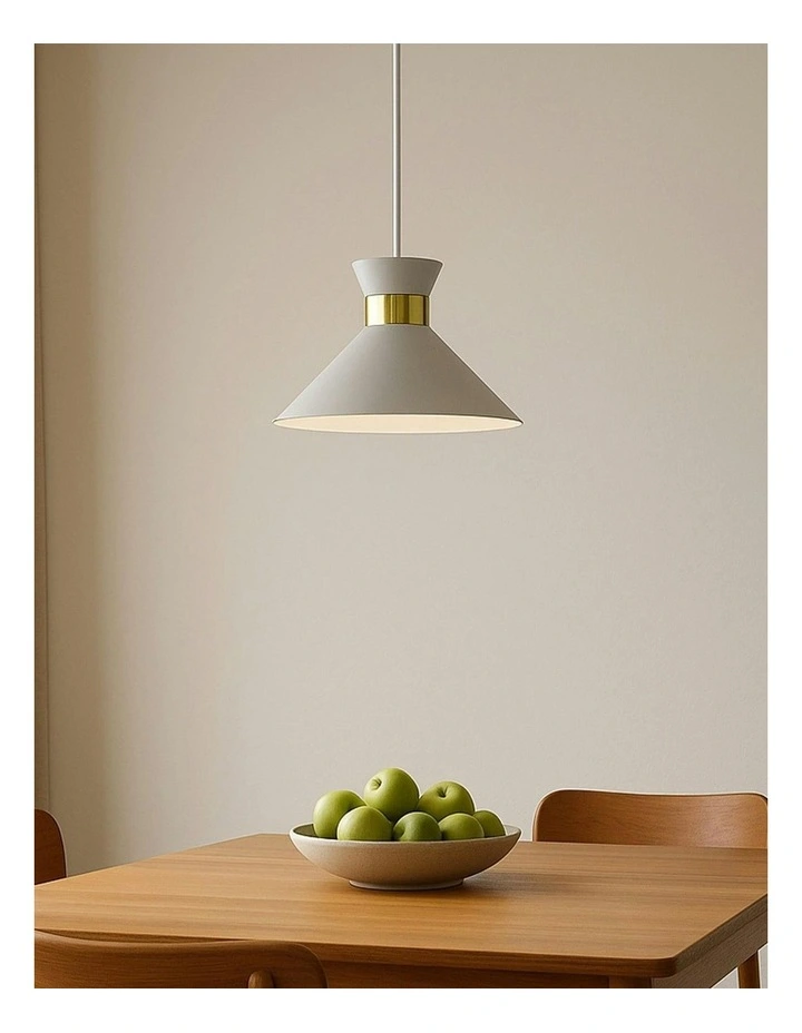 Baina Pendant Light in White image 4