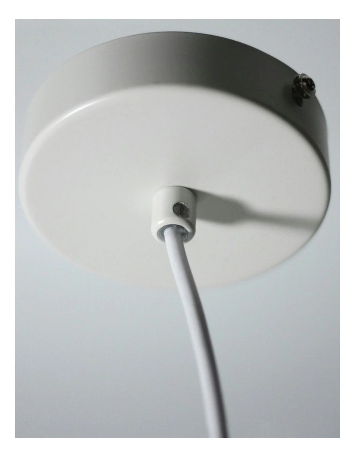 Baina Pendant Light in White image 5