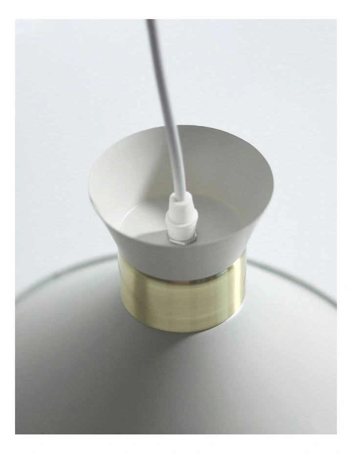 Baina Pendant Light in White image 6