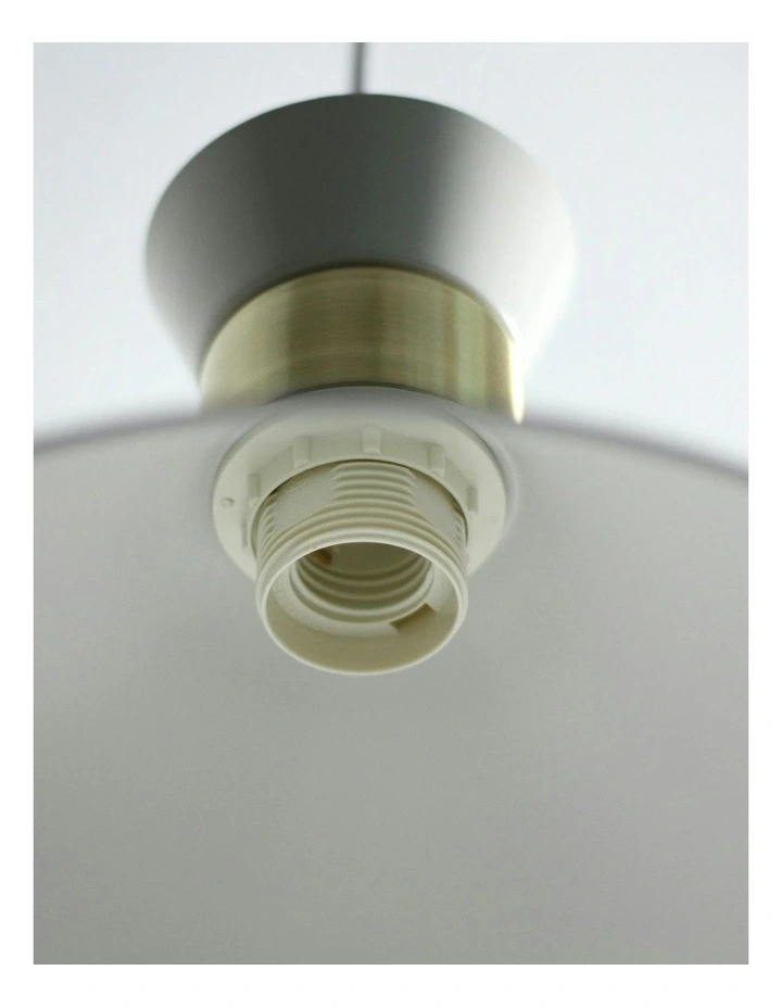 Baina Pendant Light in White image 7
