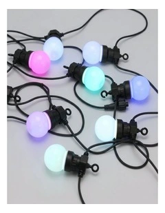 Opal Festoon RGB LED String Light in Multi