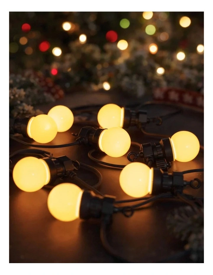 Opal Festoon RGB LED String Light in Multi image 6