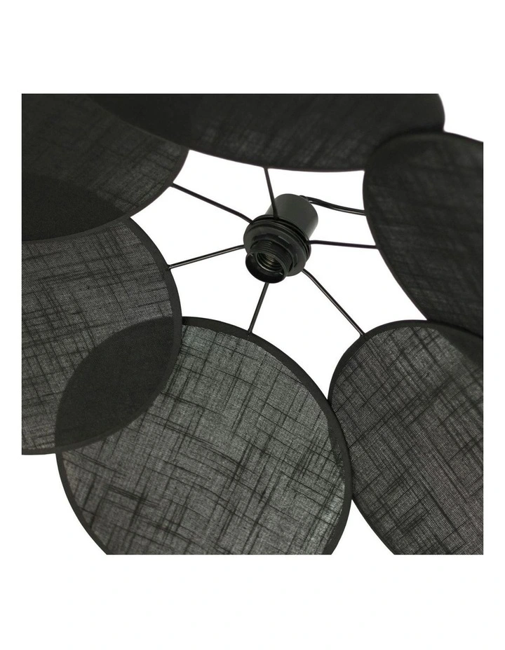 Flora Pendant Light in Black image 6